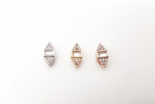 Glitzer Spitze Schieber für Mesh Armbänder